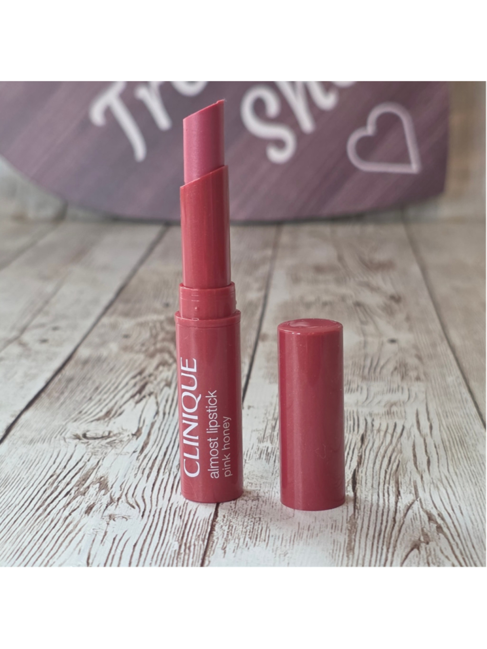 Women's Clinique Almost Lipstick in Pink Honey travel size NWOT